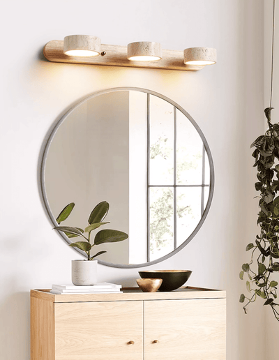 Neramere Travertine Duo Indoor Wall Light