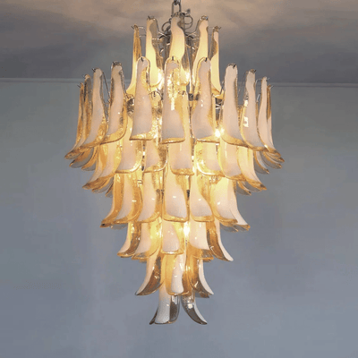 Orlian Glass Petals Pendant Lamp