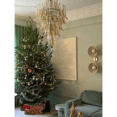 Orlian Glass Petals Pendant Lamp