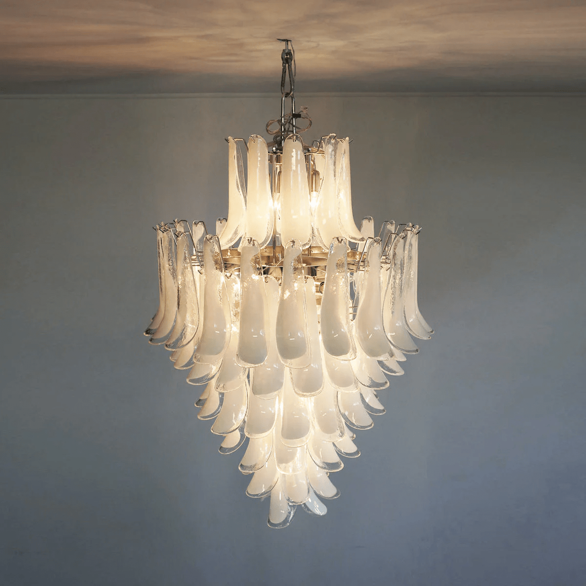 Orlian Glass Petals Pendant Lamp