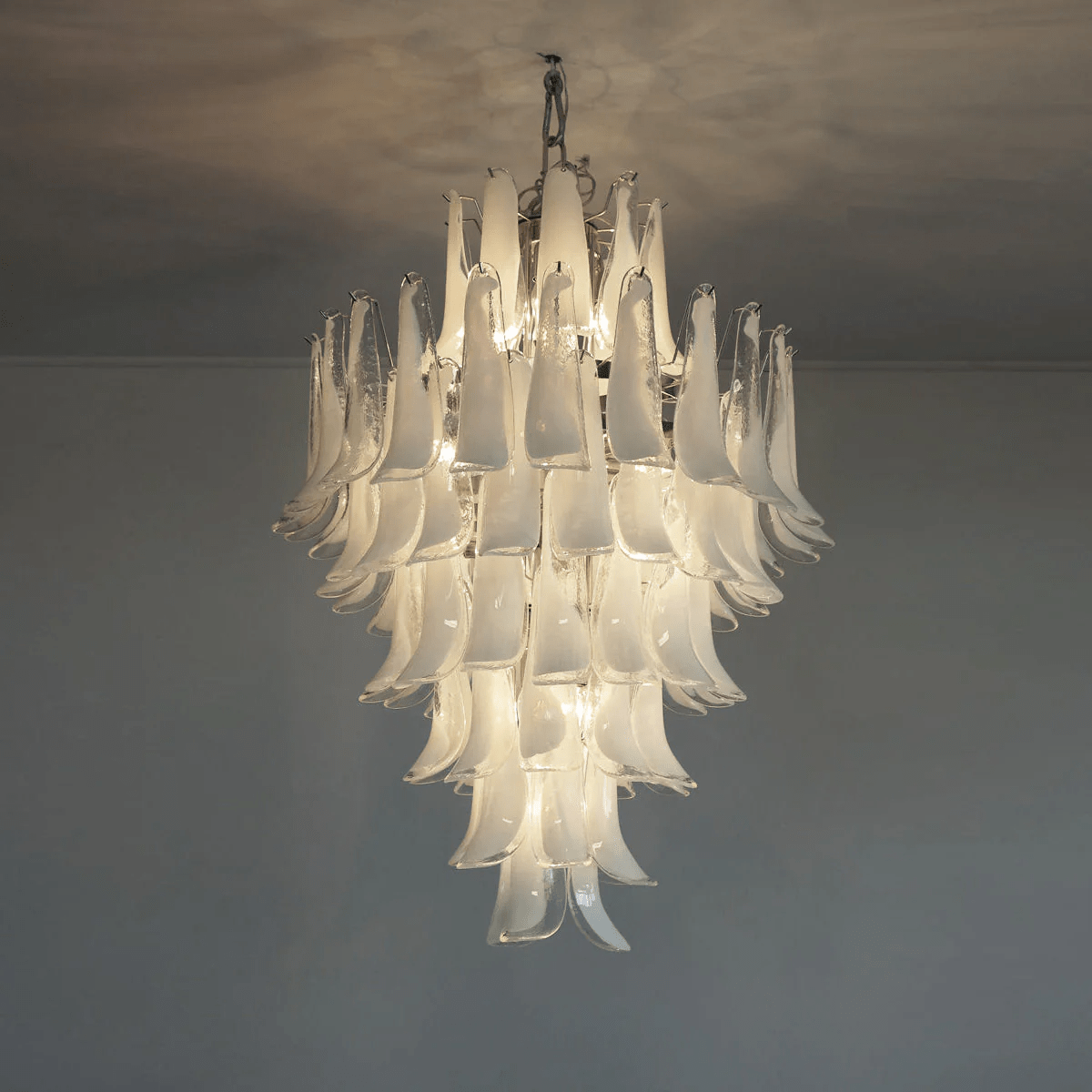 Orlian Glass Petals Pendant Lamp