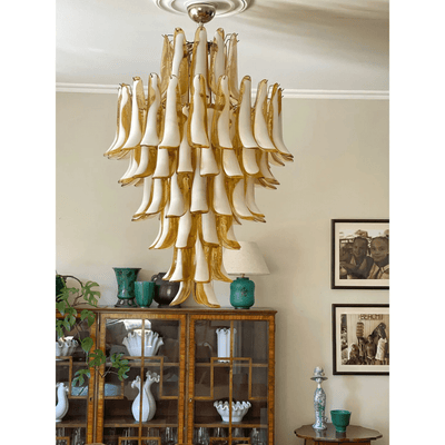 Orlian Glass Petals Pendant Lamp