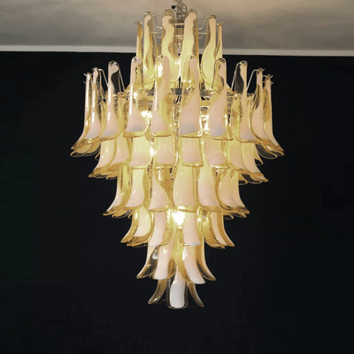 Tessa Glass Petals Pendant Lamp