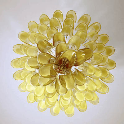 Orlian Glass Petals Pendant Lamp