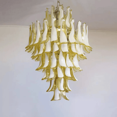 Orlian Glass Petals Pendant Lamp