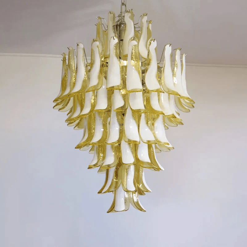 Orlian Glass Petals Pendant Lamp