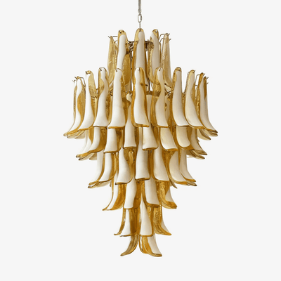 Tessa Glass Petals Pendant Lamp