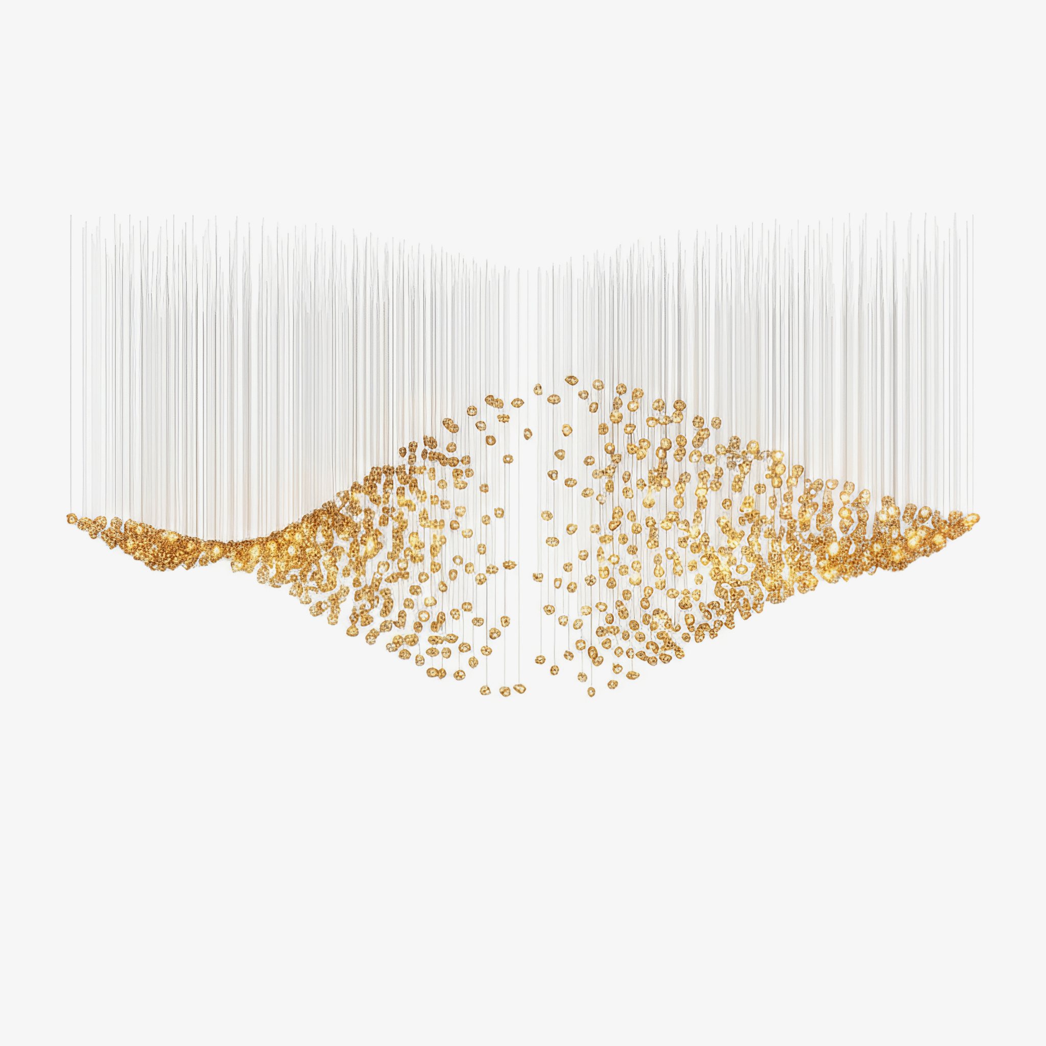 Elmsley Raw Crystal Chandelier