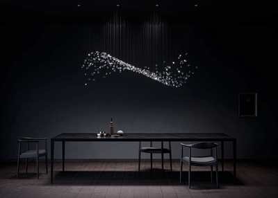 Elmsley Raw Crystal Chandelier