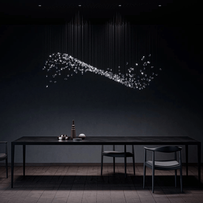 Elmsley Raw Crystal Chandelier