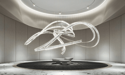 Thalorine Inspiral Chandelier