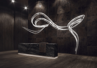 Thalorine Inspiral Chandelier