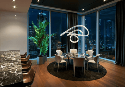 Thalorine Inspiral Chandelier
