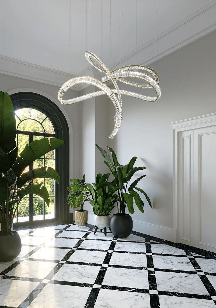 Thalorine Inspiral Chandelier
