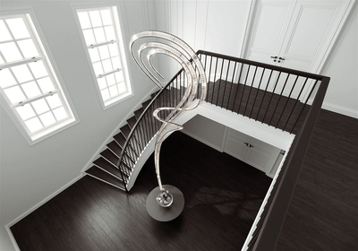 Thalorine Inspiral Chandelier