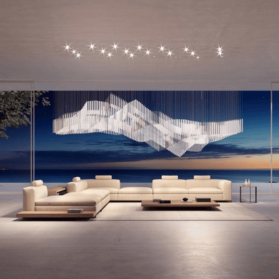 Lucanielle Diamond Cloud  Strata Customize Chandelier