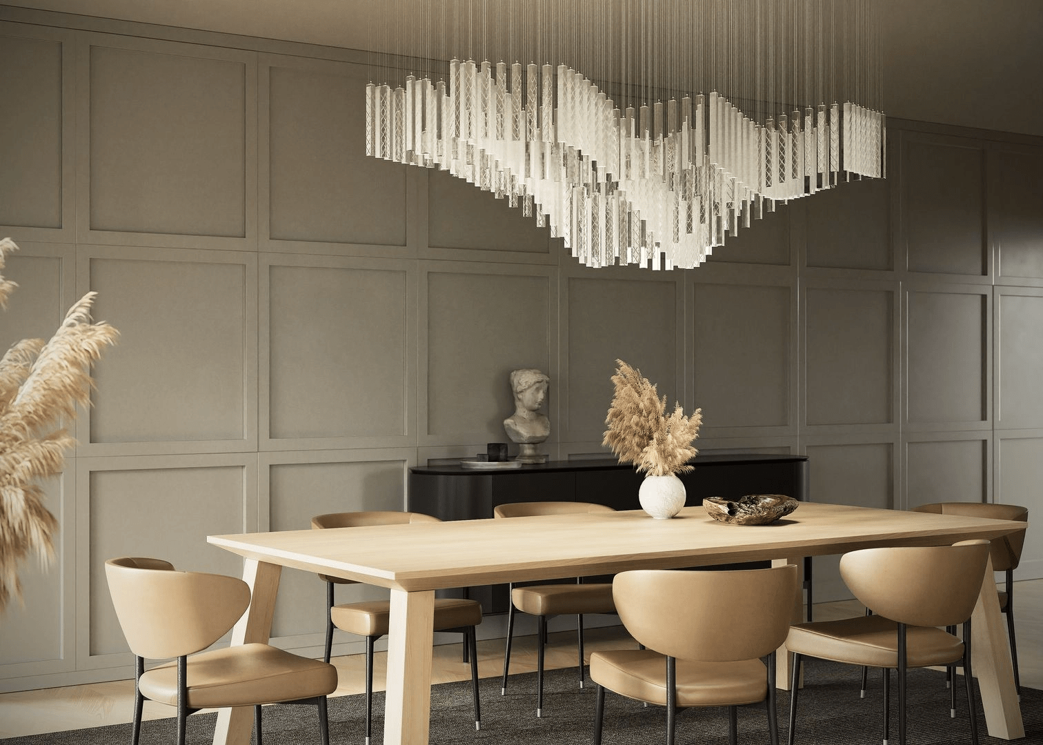 Lucanielle Diamond Cloud  Strata Customize Chandelier