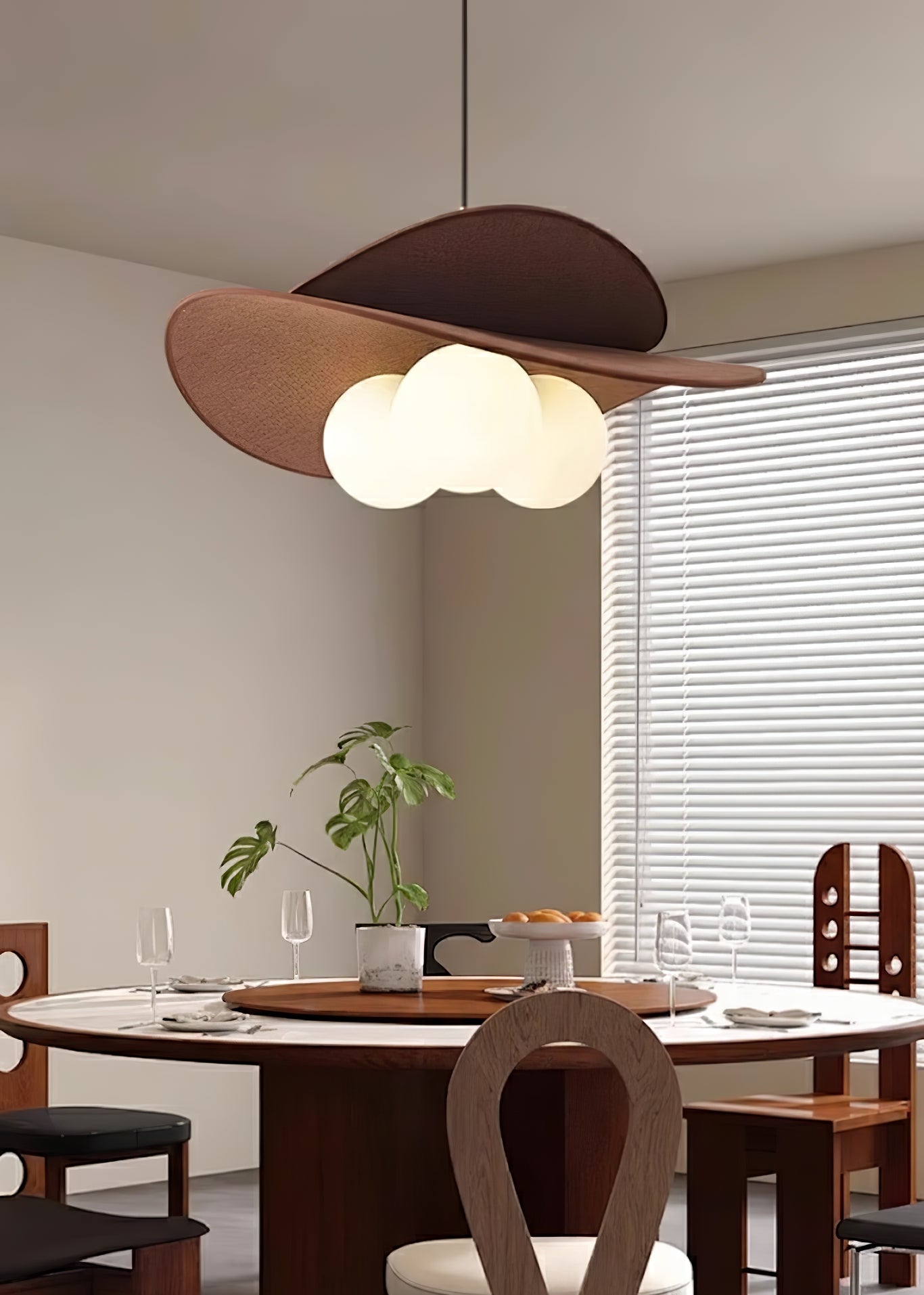 Bloom Petals Chandelier - Neutral Decor