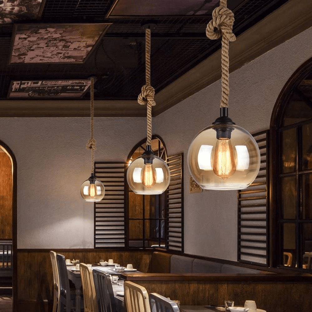 Chloe Rope Pendant Light