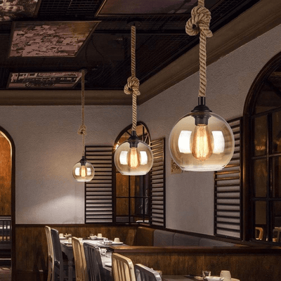 Chloe Rope Pendant Light