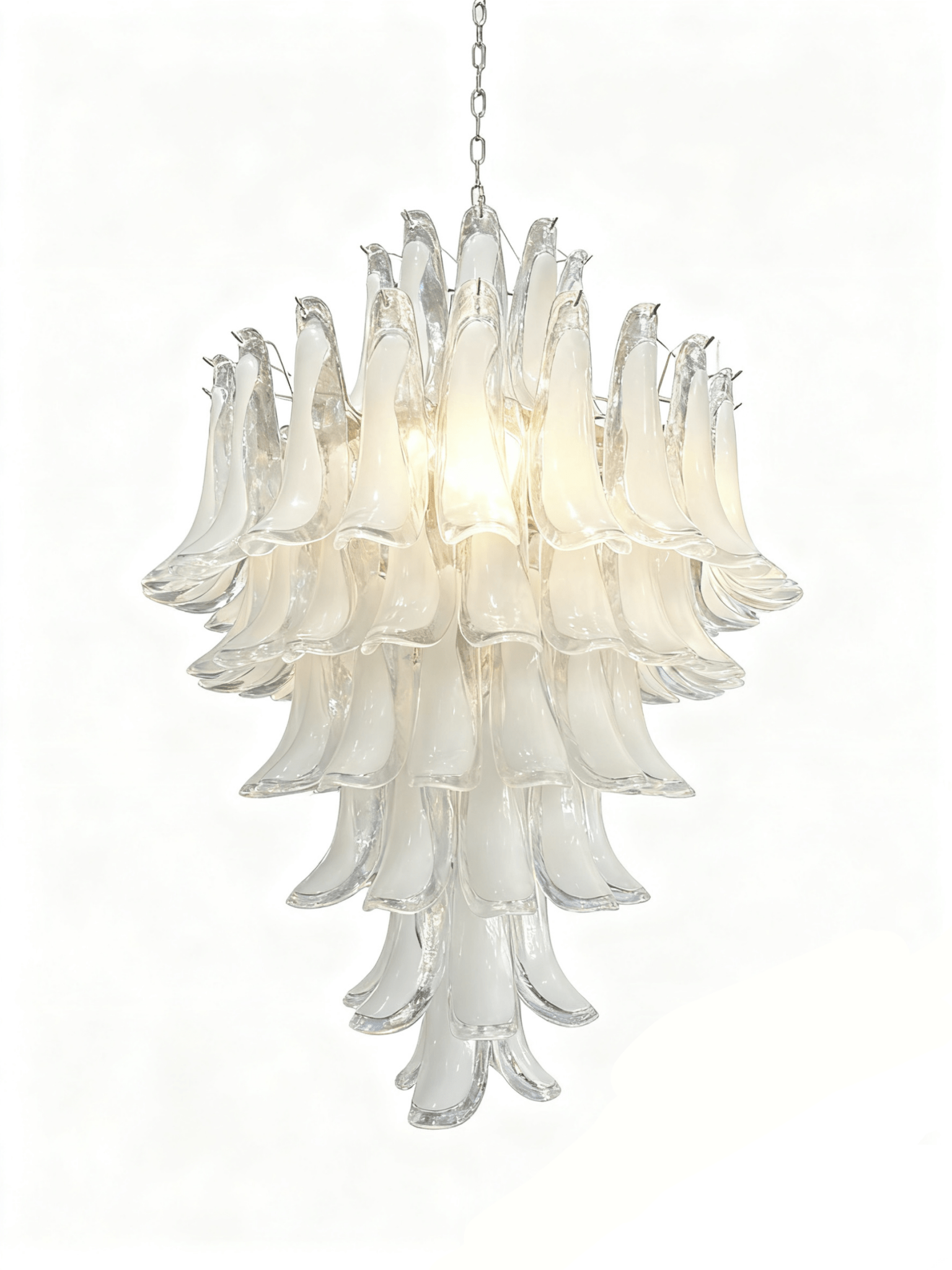 Orlian Glass Petals Pendant Lamp
