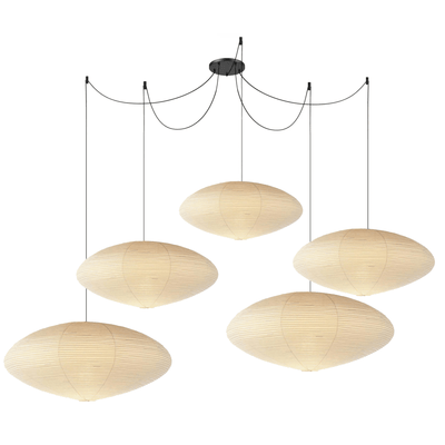 Nerastead Washi Paper 15A 21A 26A Pendant Light