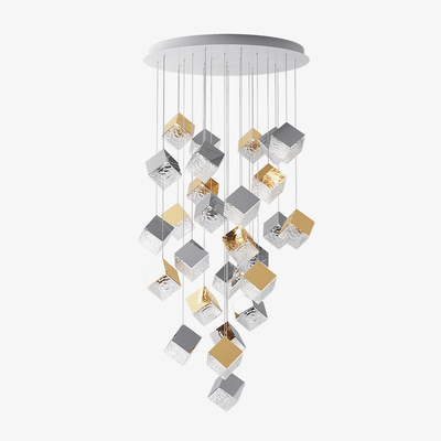 Prismatic Vapor Chandelier
