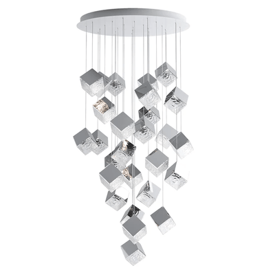 Prismatic Vapor Chandelier