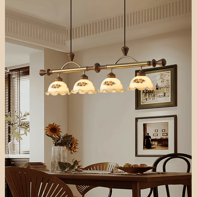 Valcrest Floral Patterned Multi Pendant Light