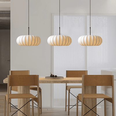 Caedwyn Lantern Silk Pendant Lamp