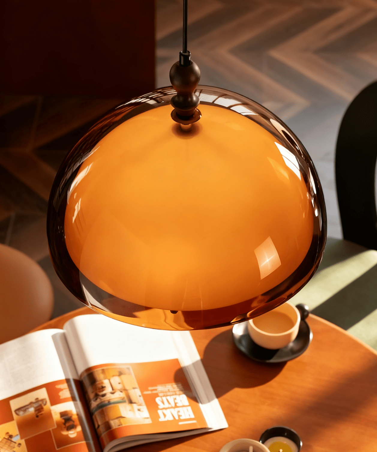Cindariel Dome Shaped Pendant Light