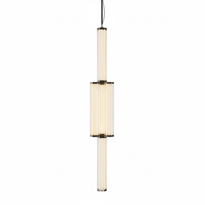 Hexagonal Glass Pendant Lamp
