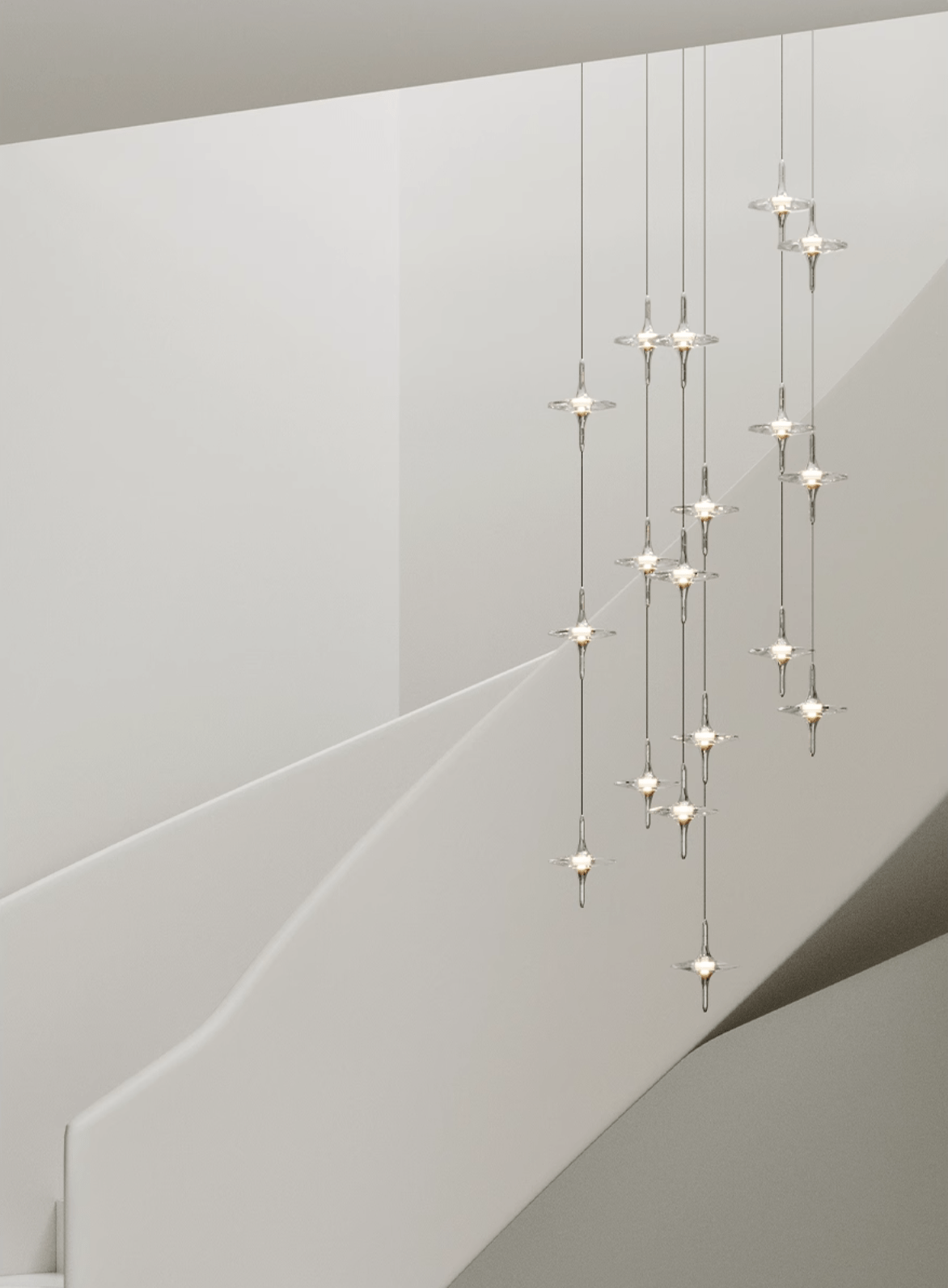 Varcienne Starfall Staircase Chandelier