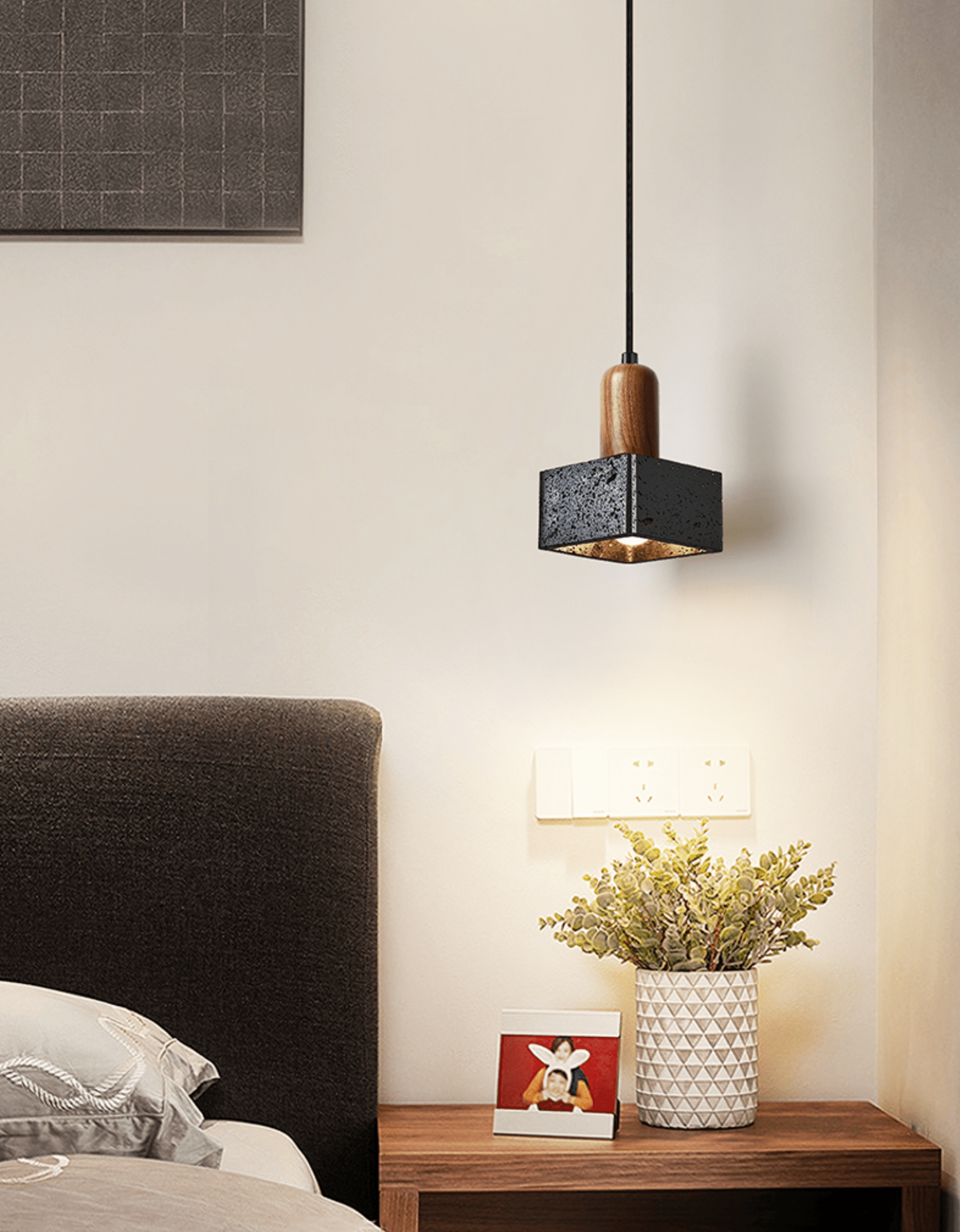 Lava Cube Pendant Lamp