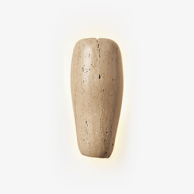 Haldenra Earthy Stone Wall Sconce