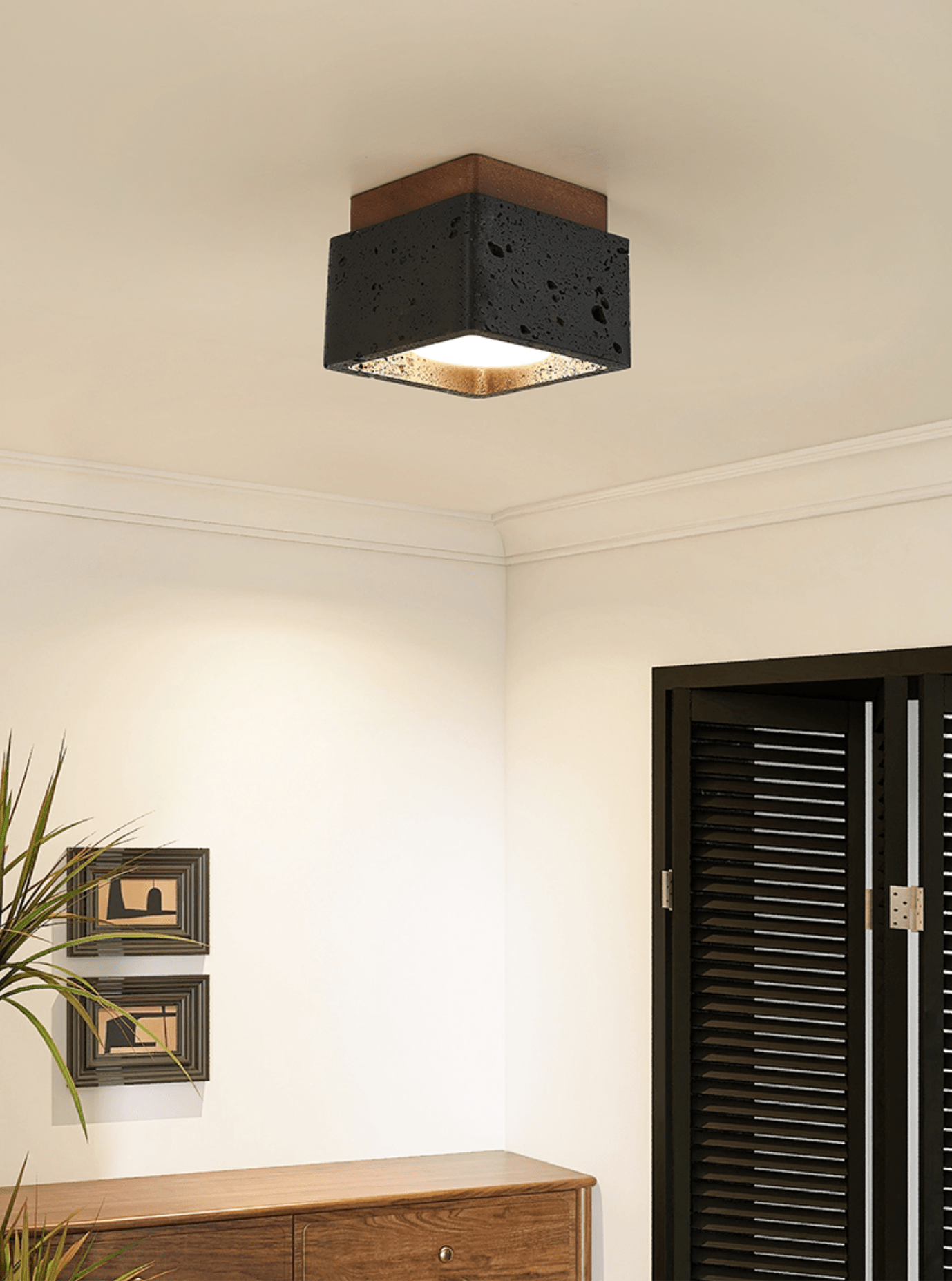 Nyx Obsidian Cube Ceiling Light