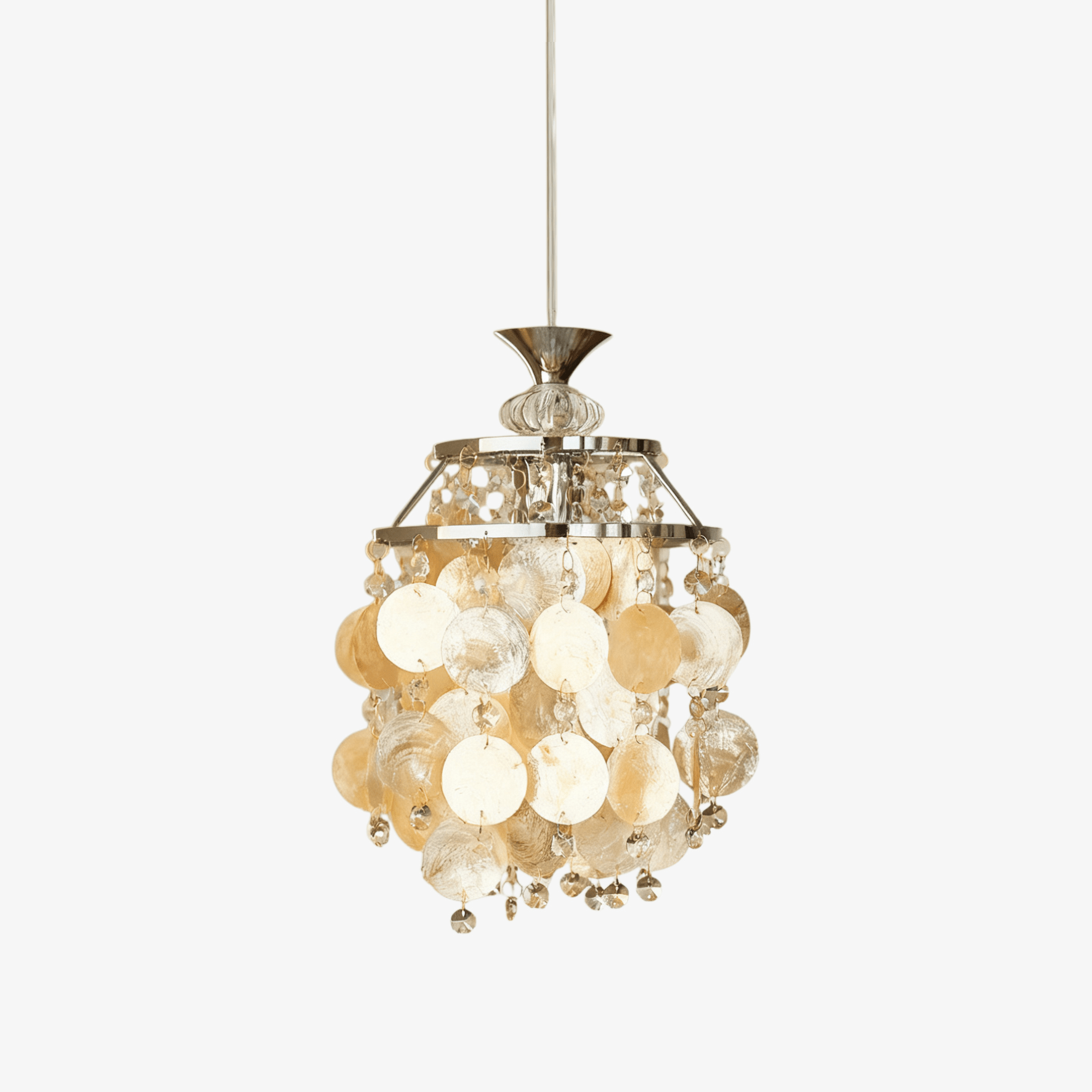 Shell Disc Pendant Light