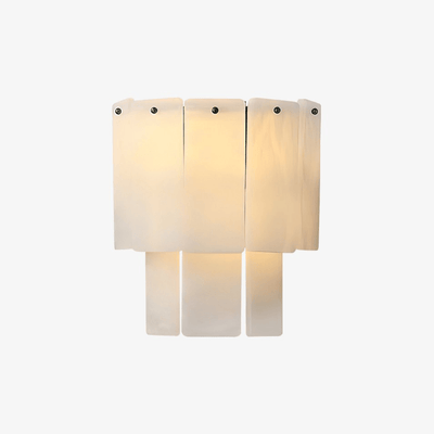 Corvane Fractured Alabaster Wall Sconce