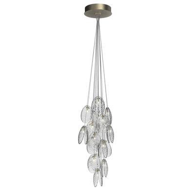 Thalassic Shell Architectural  Cluster Chandelier