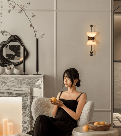 Seraphin Alabaster Wall Lamp