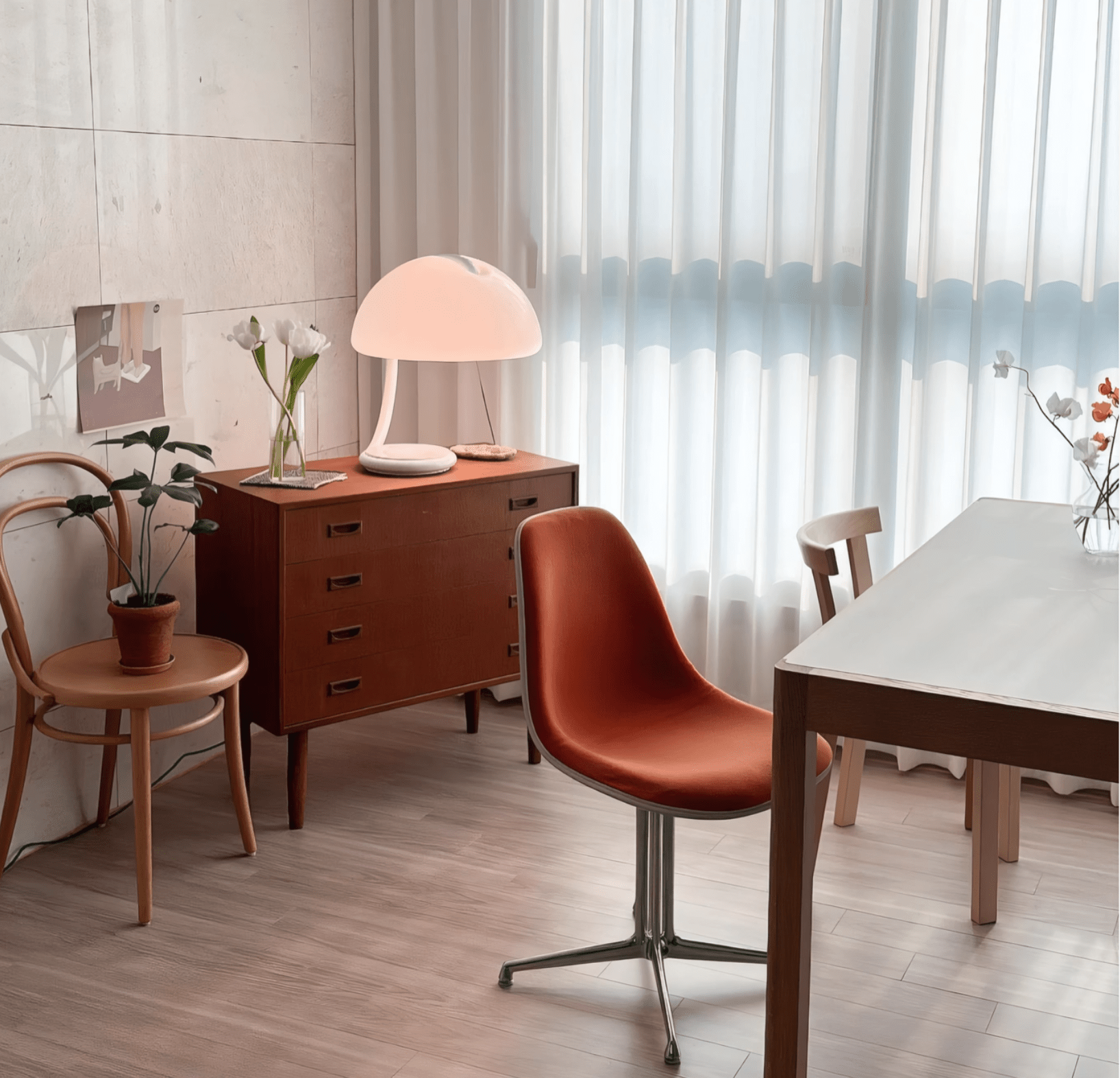 Terialielle Arc Dome Table Lamp
