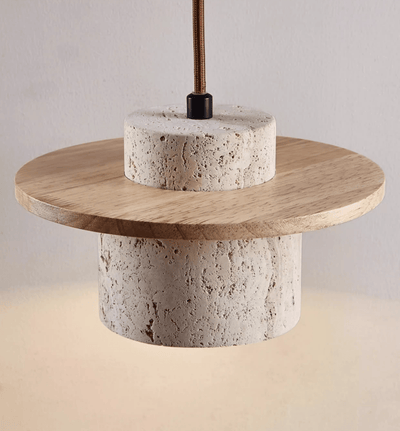 Neririse Cylindrical Stone Sconce