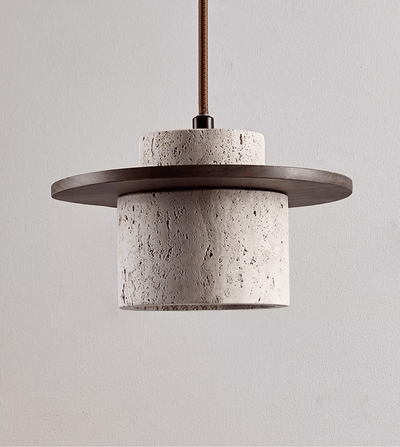 Neririse Cylindrical Stone Sconce