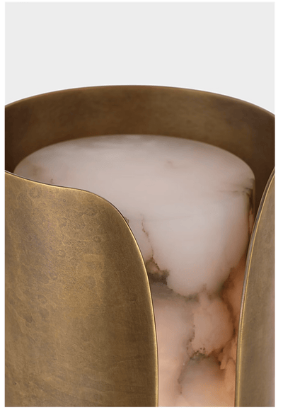 Veltharo Cradled Alabaster Sconce