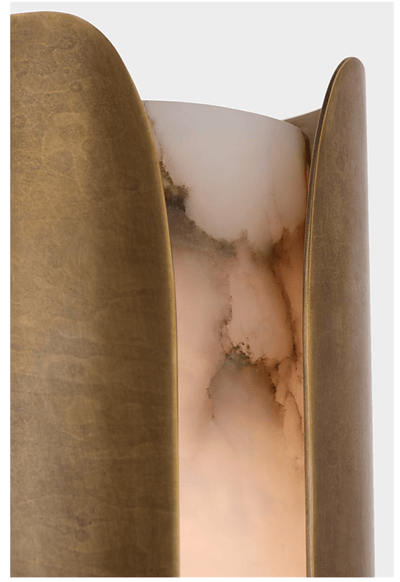 Veltharo Cradled Alabaster Sconce