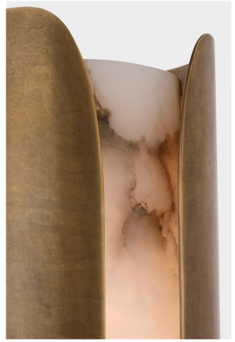 Veltharo Cradled Alabaster Sconce