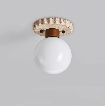 Terieel Cogstone Orb Ceiling Lamp