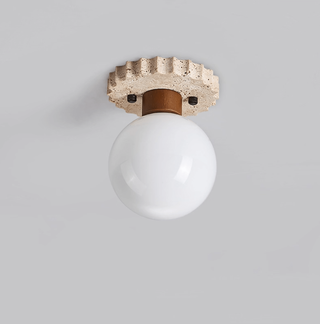 Terieel Cogstone Orb Ceiling Lamp