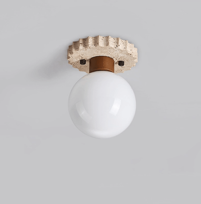 Terieel Cogstone Orb Ceiling Lamp