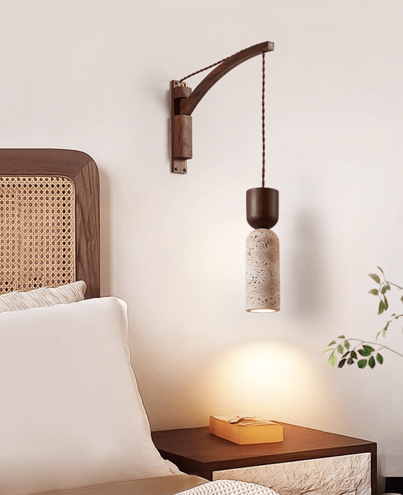 Lestemore Travertine Fusion Wall Sconce